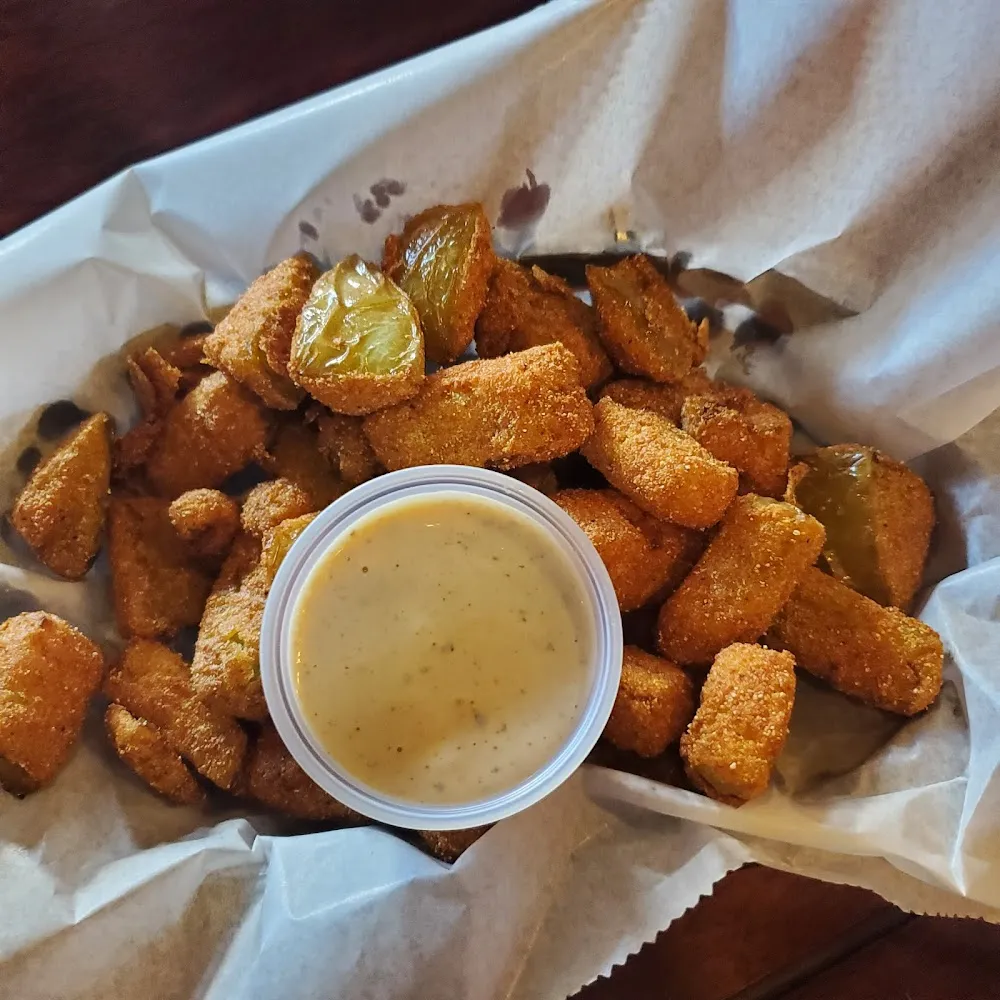 Fried Green Tomatoe Wedges